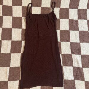 Brown The Foxy Kind Mini Dress